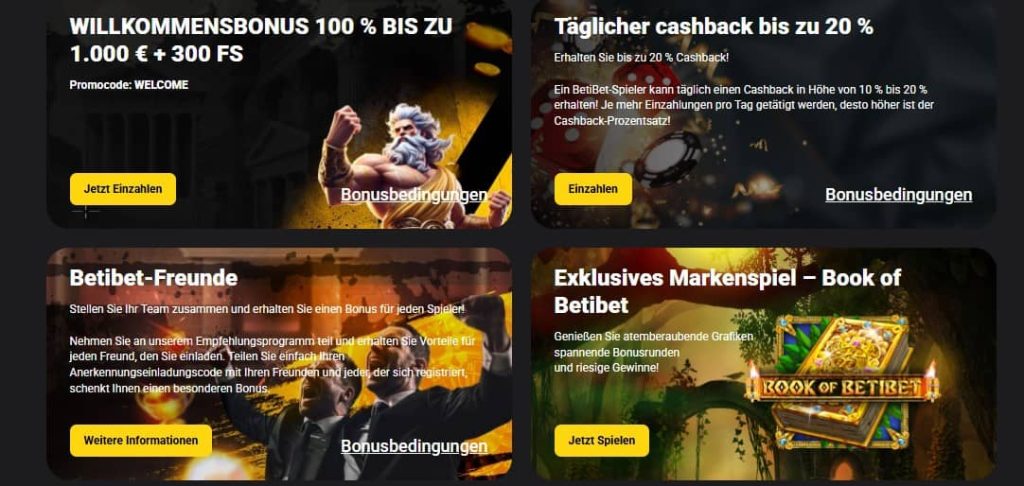 Betibet Beste Bonus Sportwetten